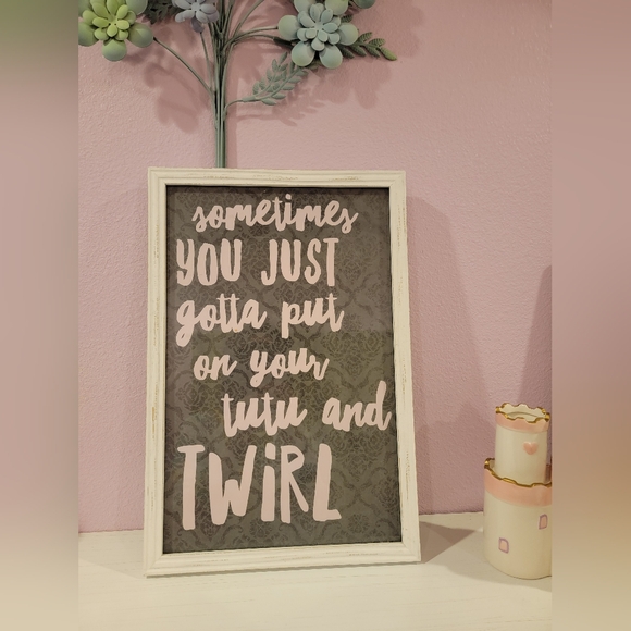 Hobby Lobby Other - Inspirational Pink and Gray Wall Art